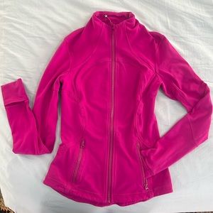 Used Lululemon Raspberry Define Full Zip Jacket